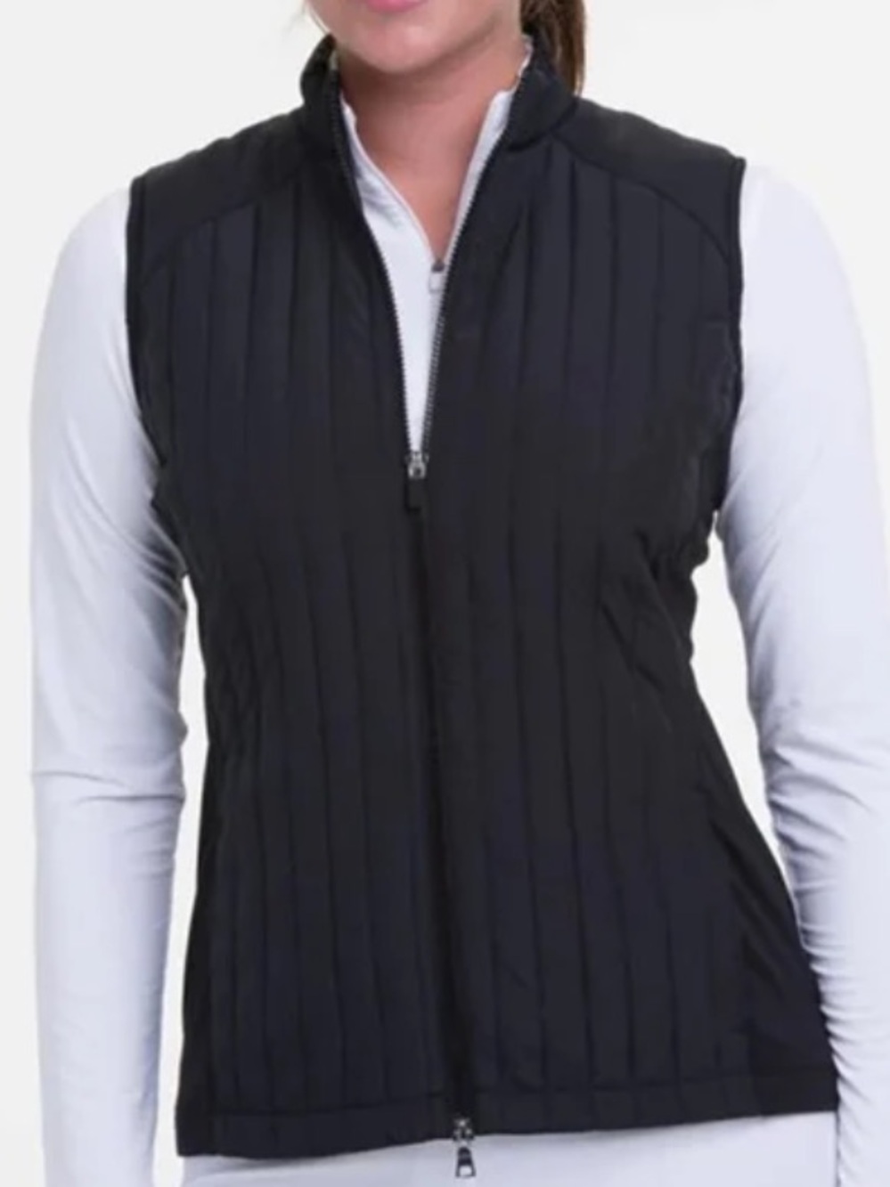 NWT EP New York Vertical Quilted Blue Women’s Vest